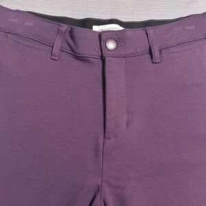 Liz Claiborne Purple Stretch Shorts